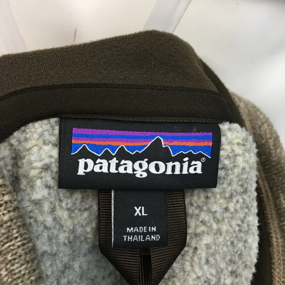Patagonia Men's Better Sweater Fleece Quarter Zip Pullover Sweater Heather‎ XL